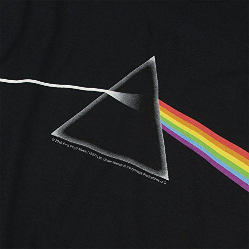 Pink Floyd Dark Side Of The Moon Album Rock Music T Shirt & Stickers (Large) Black #TOP4