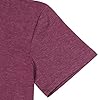 FLOYU Women Mom Shirts Mama Letter Printed T-Shirt Mother's Day Tops Casual Fur Mom Short Sleeve Shirt Claret