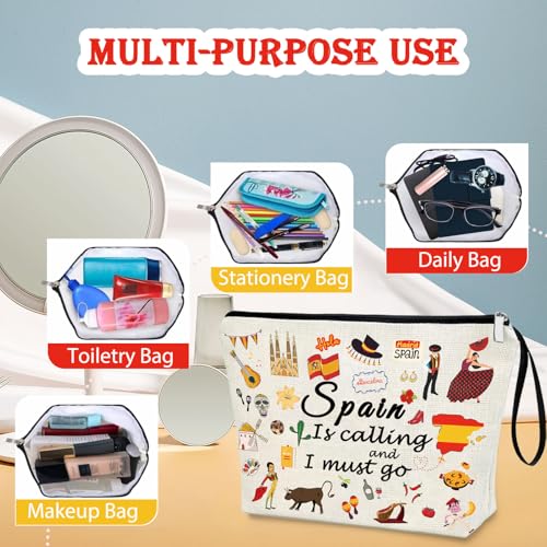 Virfuntaki Spain Makeup Bag
