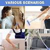 Cat Hair Remover Furniture,2 Pcs Carpet Scraper,4 in 1 Dog Hair Remover, Reusable Cat Hair Remover for Dog and Cat,Adjustable Lint Brush for Carpet,Bedding and Furniture