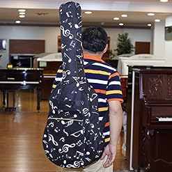 Alomejor Housse de Guitare Sac de Guitare Classique Acoustique 600D Sac en Tissu Oxford Imperméable à l’eau pour 39/40… - Les Beatles, Paul McCartney, John Lennon, RIngo Starr, George Harrison Alomejor Housse de Guitare Sac de Guitare Classique Acoustique 600D Sac en Tissu Oxford Imperméable à l'eau pour 39/40… – Image 7