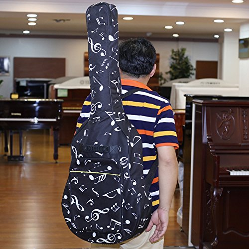 Alomejor Housse de Guitare Sac de Guitare Classique Acoustique 600D Sac en Tissu Oxford Imperméable à l’eau pour 39/40… - Les Beatles, Paul McCartney, John Lennon, RIngo Starr, George Harrison Alomejor Housse de Guitare Sac de Guitare Classique Acoustique 600D Sac en Tissu Oxford Imperméable à l'eau pour 39/40… – Image 8