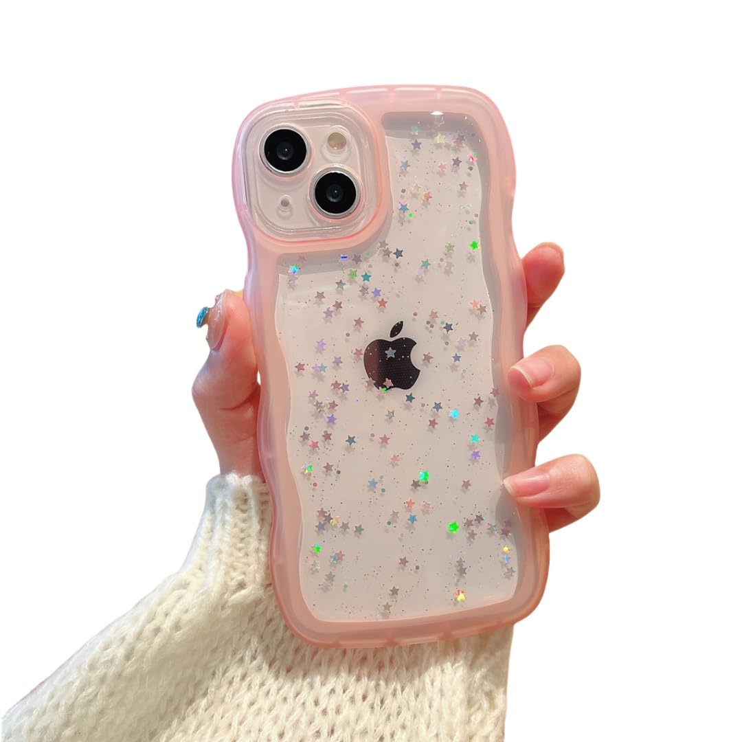 Amazon.co.jp: Disonbeir きらきら 対応 iPhone15ProMax ケース クリア