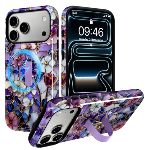 Coque iPhone 17 Pro Max pour éviter les chutes avec sangle et béquille