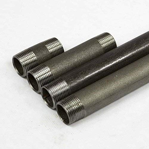 Miniatura 4 de H28, BKH2728C58 Kit de patas de tubo con barra transversal para mesa de comedor, forma de H, 58 pulgadas de largo x 27 pulgadas de ancho x 28