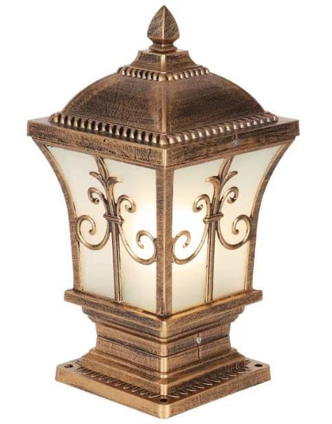 Sanleen LED Waterproof Antique Gate Light for Garden Decor(Golden, 10 inch) (B0BCG75C1B) Amazon Price History, Amazon Price Tracker