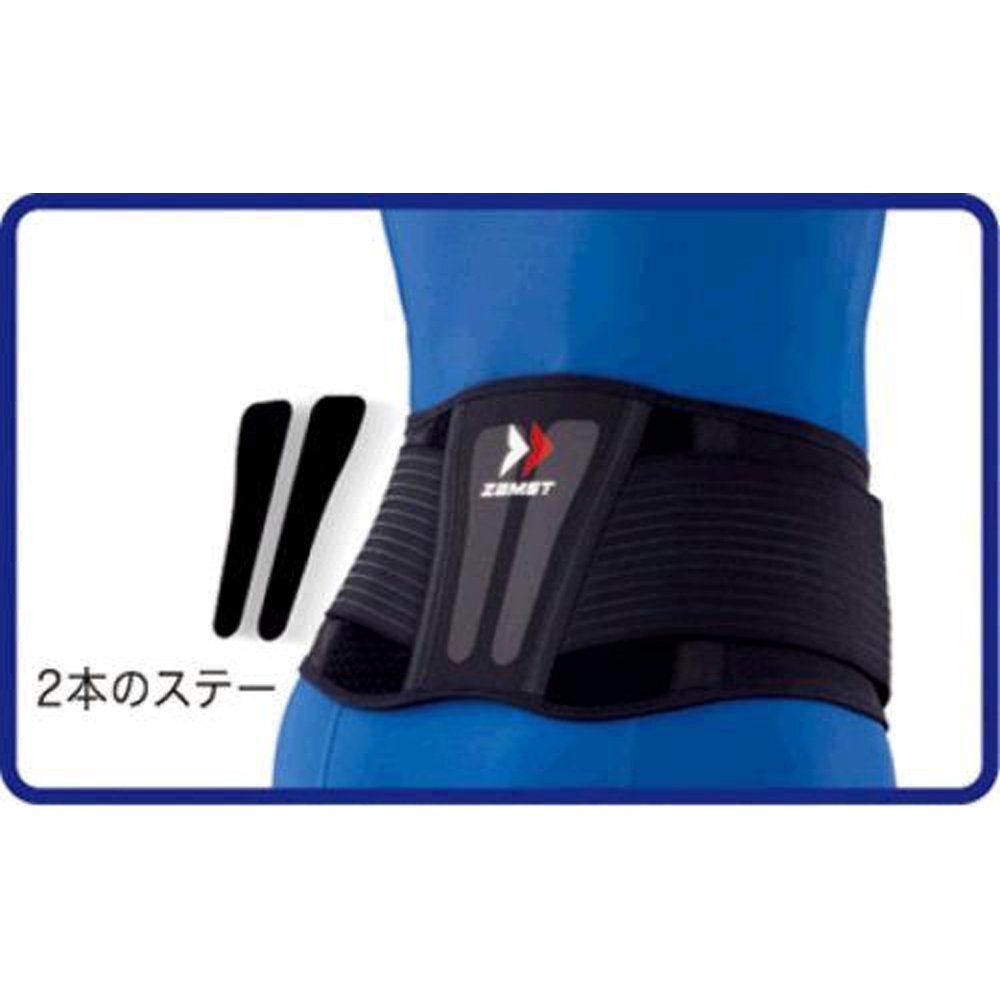 Amazon | ZAMST(ザムスト) ZW-5 腰サポーター 373500 ブラック