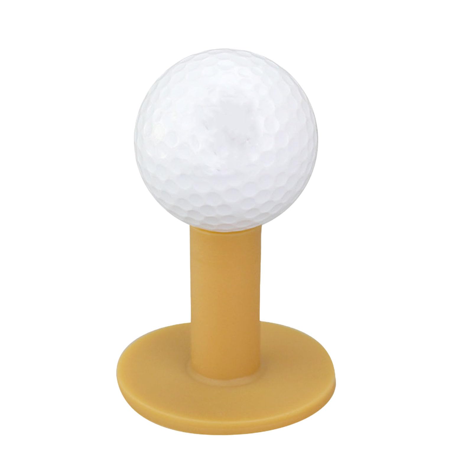 Yosoo Health Gear Goma Tees de Golf, Set de 8 Piezas Irrompibles, Diferentes Tamaños 35-80 mm, Base para Campo de Práctica de Conducción