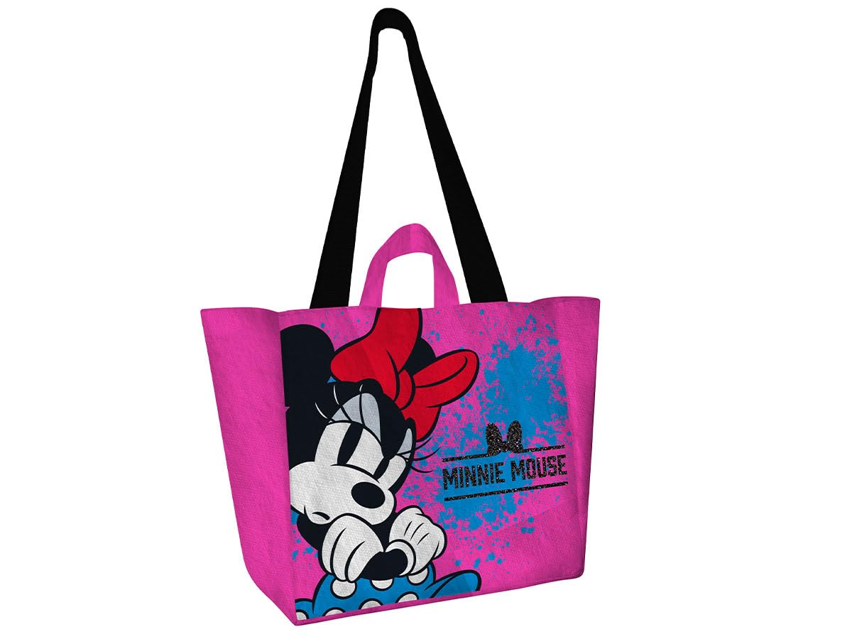 Sac bandoulière Minnie Souris rose, une idée cadeau pour fille - 3