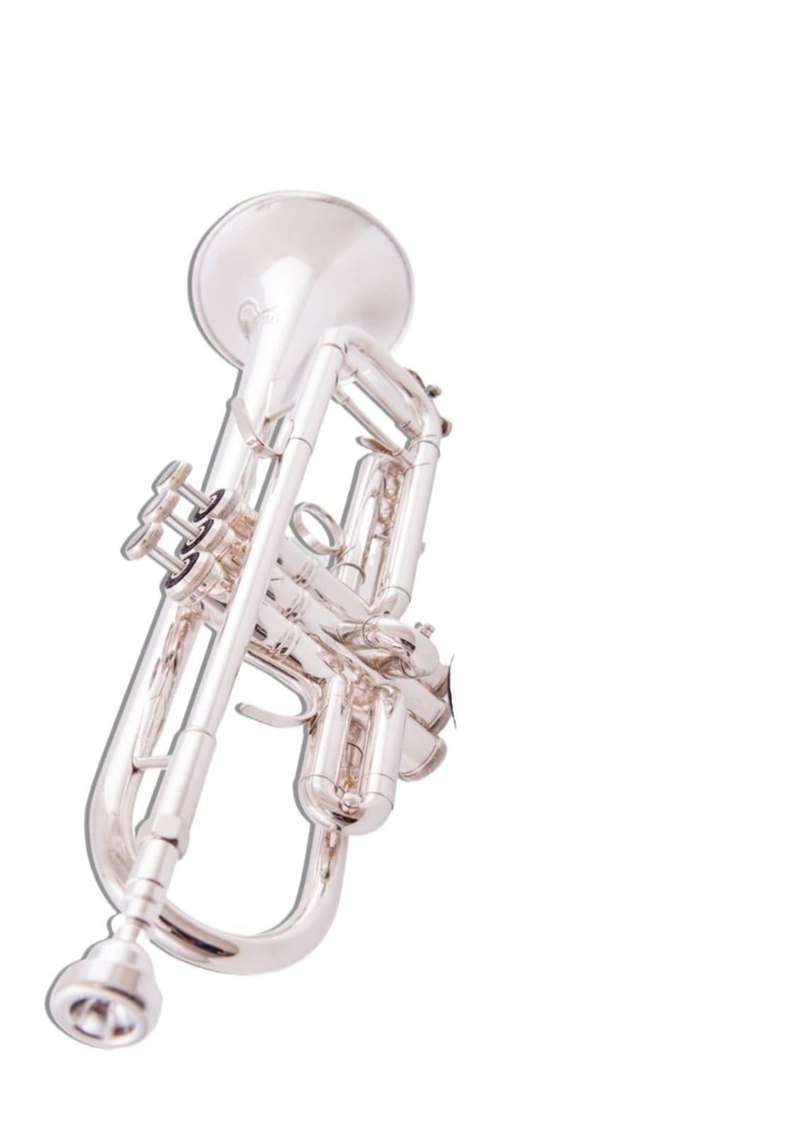 trąbka instrument Trąbka posrebrzana Profesjonalny instrument grający na trąbce B posrebrzanej dla początkujących