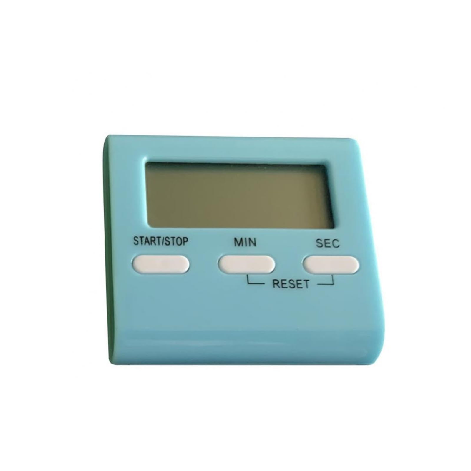 Digital Screen Kitchen Timer Large Display Square Cooking Count Up Countdown Alarm Remind Sleep Stopwatch Clock Reliable Efficient(Blue)