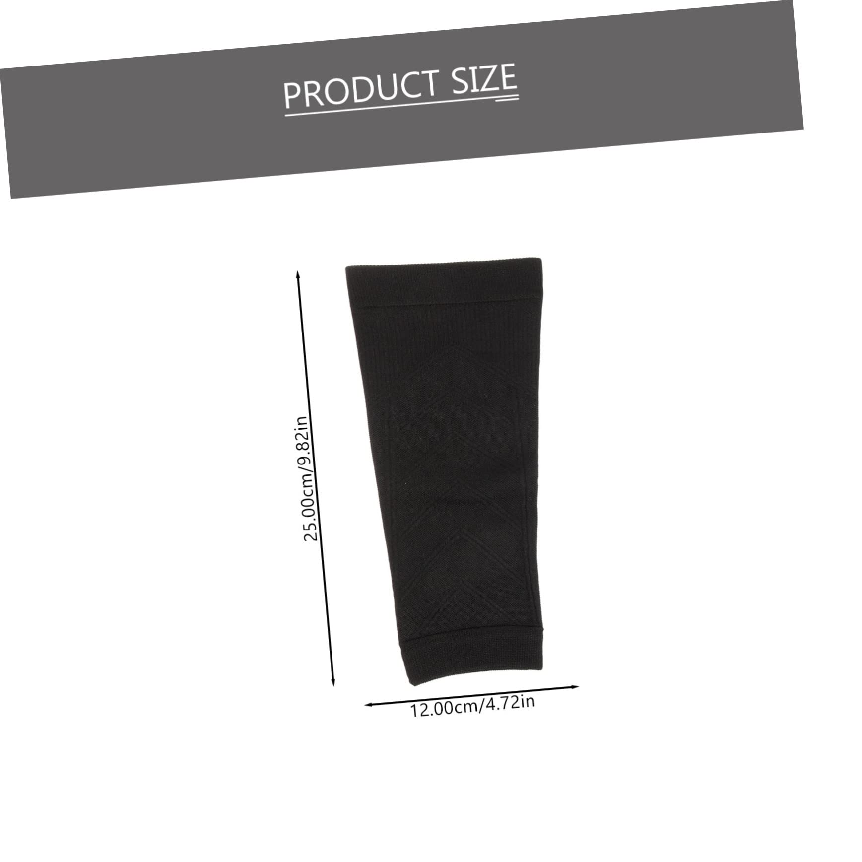 OHPHCALL 2 Pairs Calf Compression Sleeves for Men Women Comfortable Footless Running Socks Durable Support for Shin Splint Relief for Outdoor Sports Activities