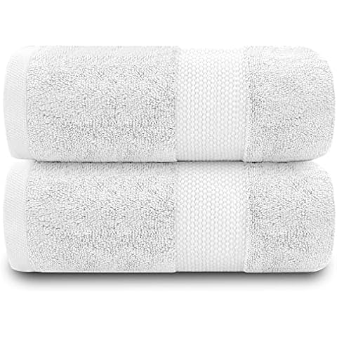 Gaveno Cavailia - Toalla de baño de algodón Egipcio blanco Cover