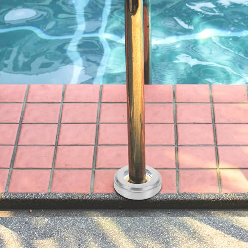 Placas para escalera de piscina en acero inoxidable FRCOLOR 4 pcs miniatura 5