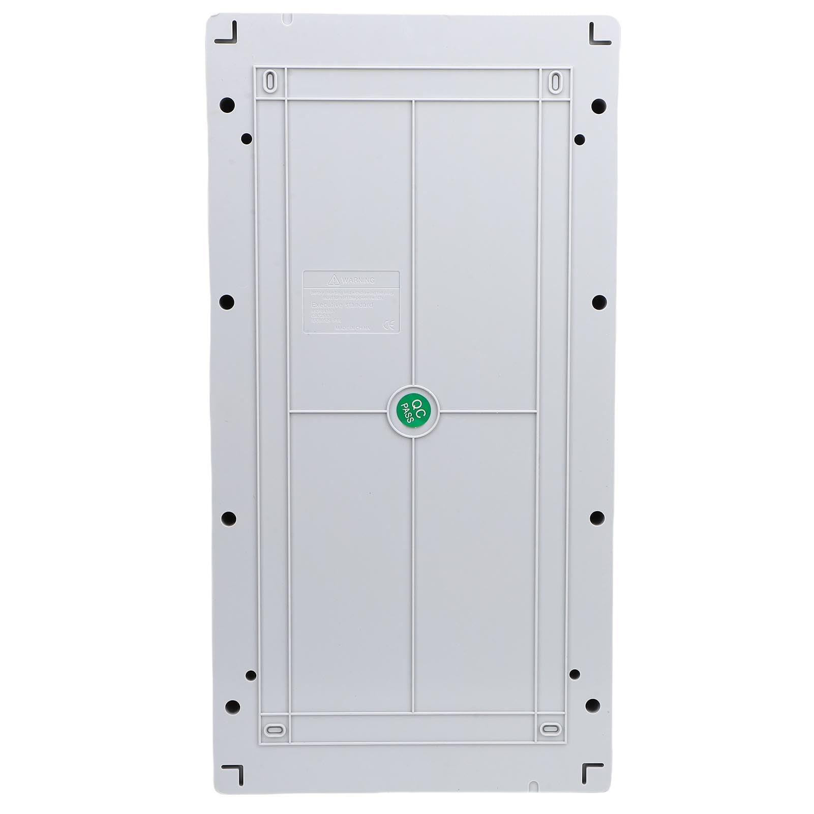 Socobeta Caja de Distribución de Disyuntores IP66 Impermeable 36 Circuitos Protección Eléctrica para Talleres y Hoteles Plástico ABS
