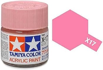 Amazon | タミヤモデル ミニアクリル塗料 X-17 ピンク | カラー塗料 通販