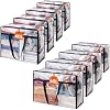 BiCINE 2-Pack Clear Blanket Storage Bags - 40L Zippered Clothes Bags, Waterproof & Dustproof - View #5