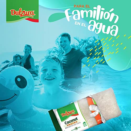 Miniatura 2 de Dulzura Borincana Barras veganas de bocadillos de coco (envueltas individualmente), bolsa de 7.9 onzas