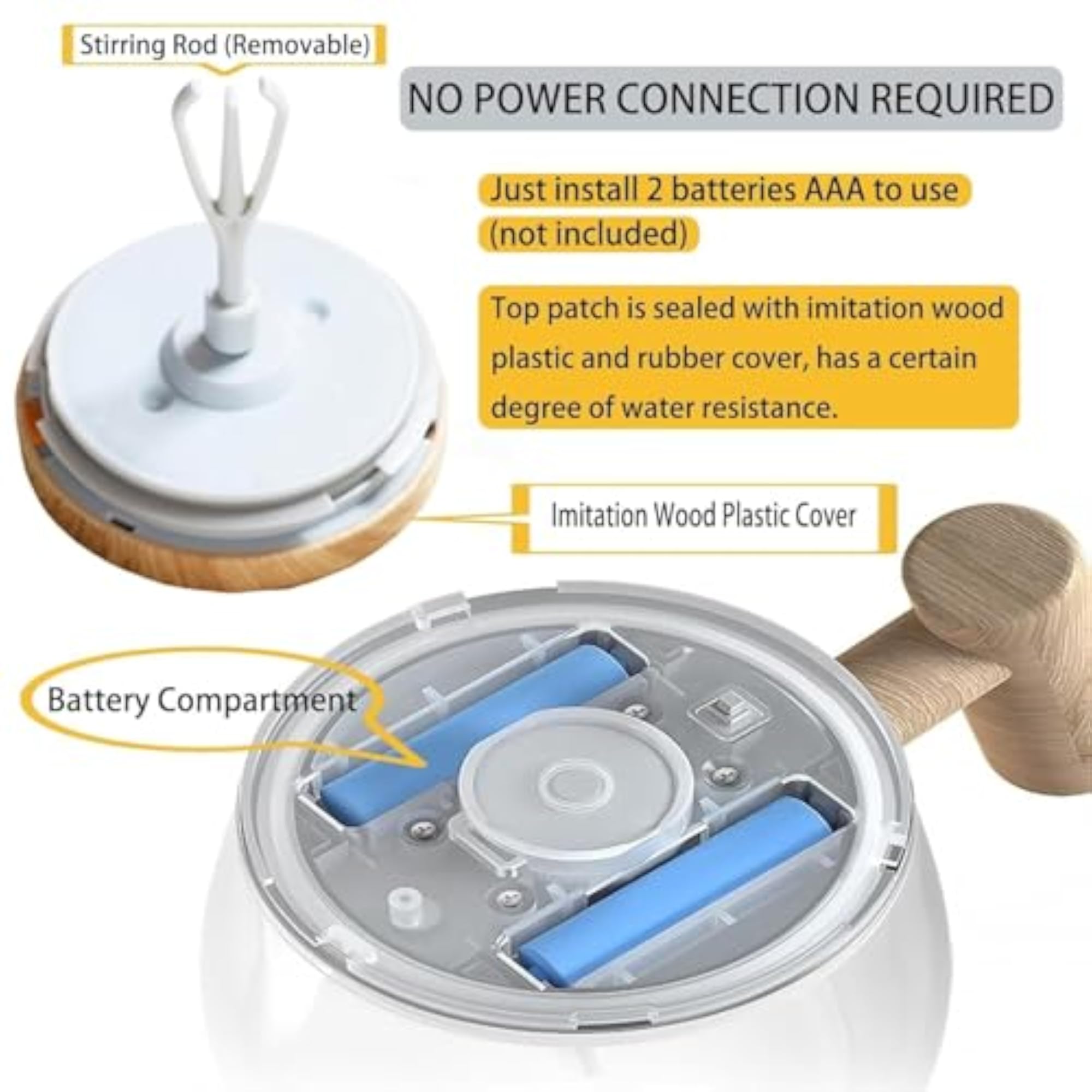 Electric Mixing Coffee Maker with Glass Self Stirring Mug