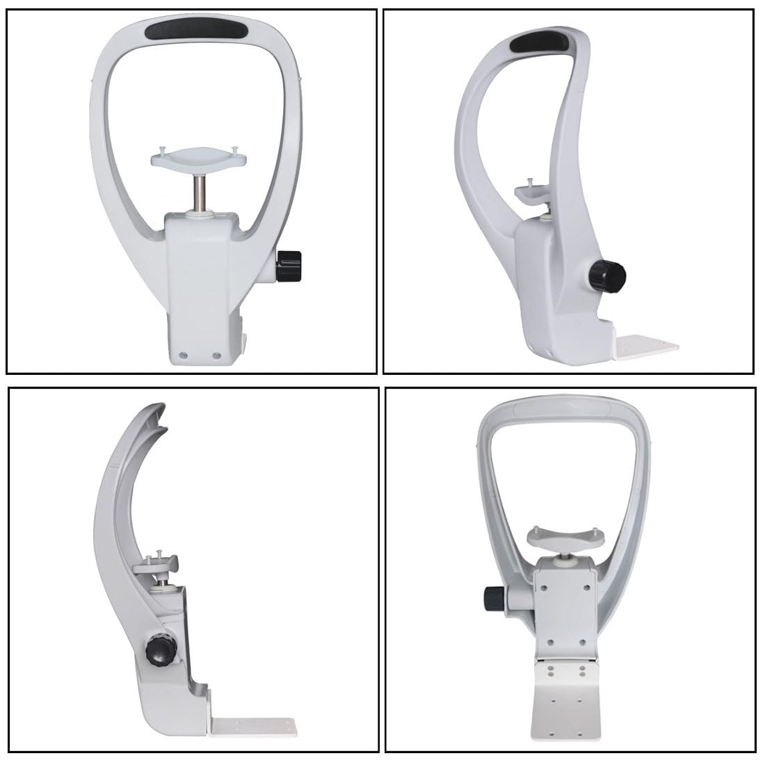 Accessori per optometria per occhiali, staffa di supporto per la fronte per optometro computerizzato, test di visione optometria, supporto per mento di sollevamento