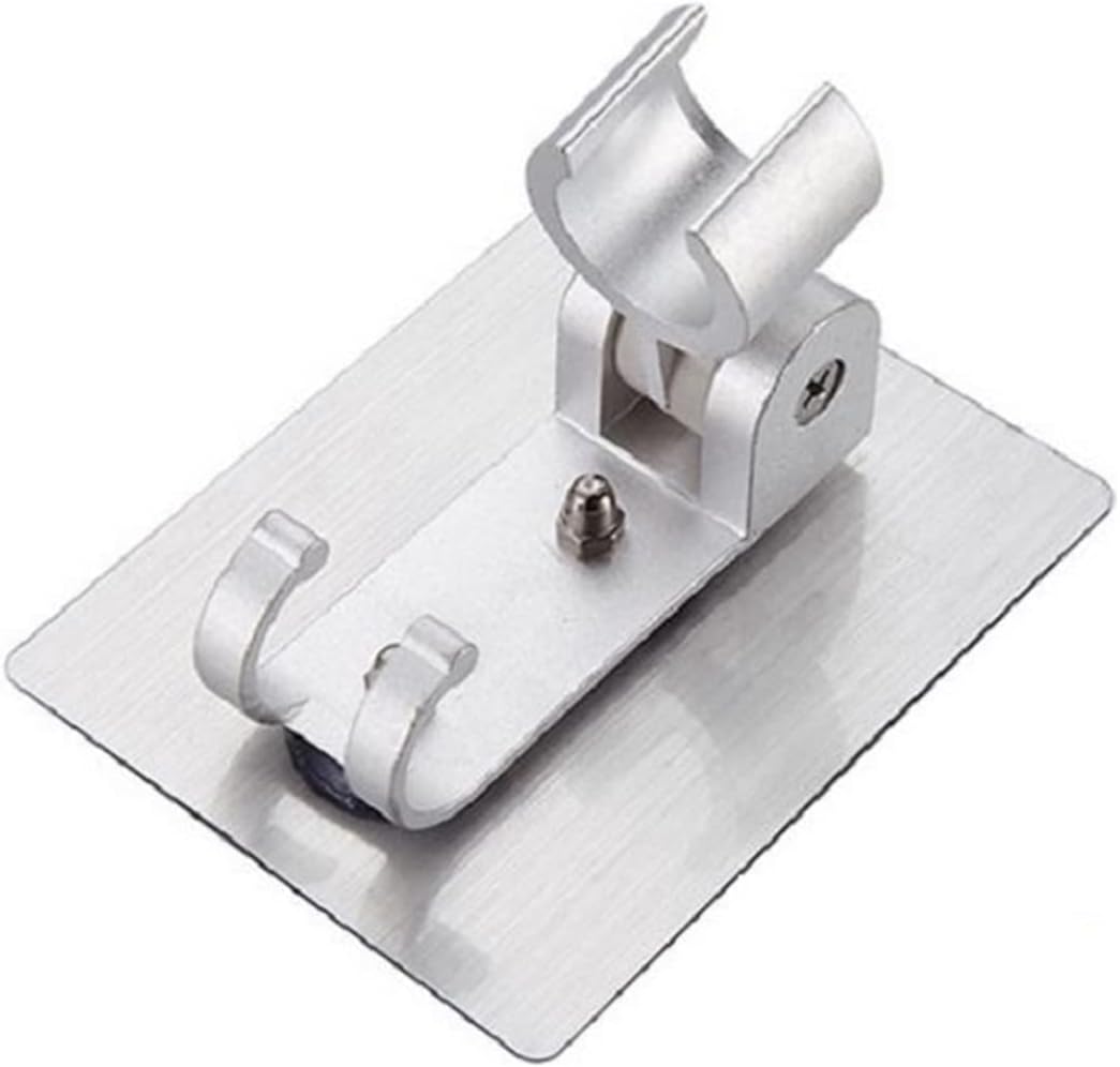 Punch-Free Shower Head Handset Holder Bathroom Wall Mount Suction Bracket Shower Installation Bracket