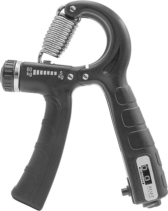ZENITRAIN Hand Grip Gym with Counter Hand Gripper 5 to 60 Kg Adjustable Resistance Hand Grip Strengthener Hand Grip Workout Resistance Workout - Black (B0DCBYCSV6) Amazon Price History, Amazon Price Tracker
