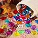 MARFOREVER Pool Diving Gems Toys,150 Pcs Colorful Crystals Pirate Treasure Jewels Acrylic Gems Plastic Diamonds Gemstones with a Burlap Bag for Vase Filler Summer Beach Toys Home Decor Party Favors