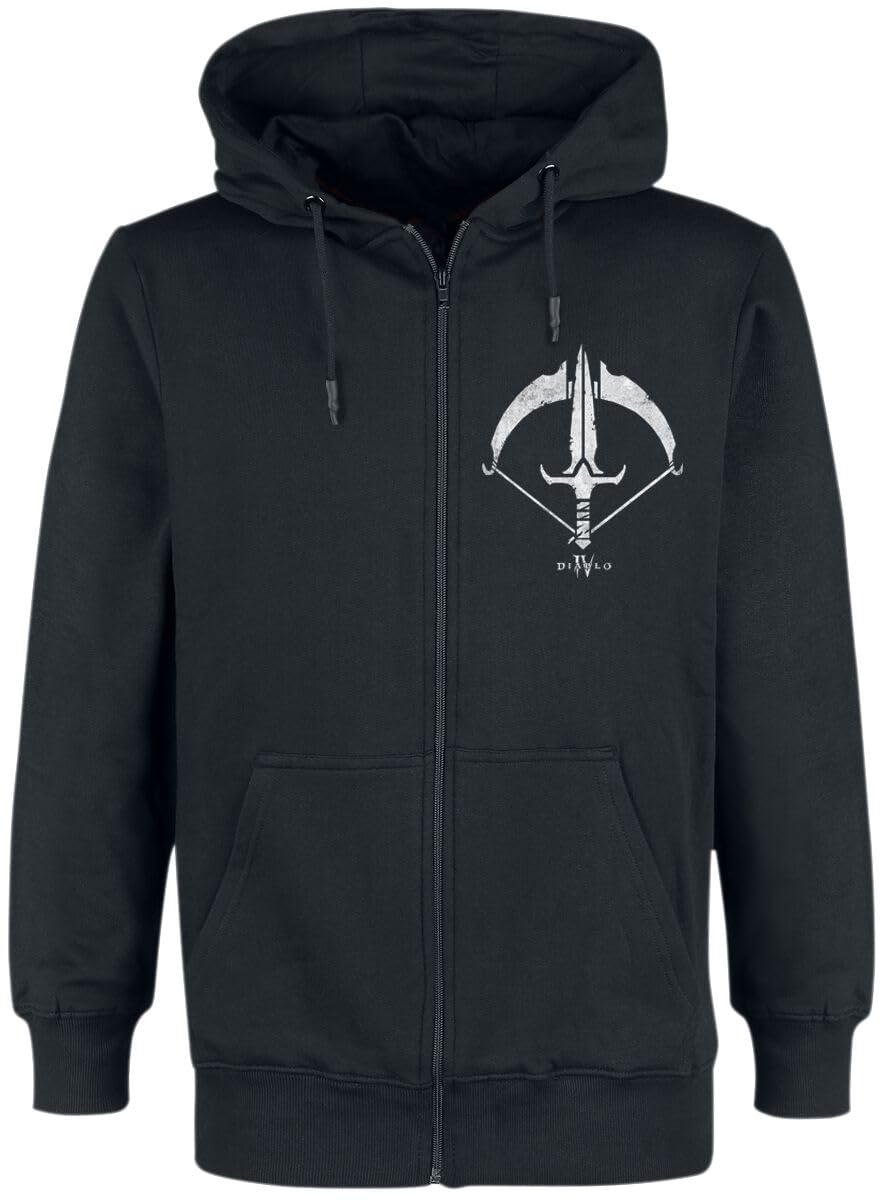 Diablo 4 - Rogue Sigil Uomo Felpa Jogging Nero Regular