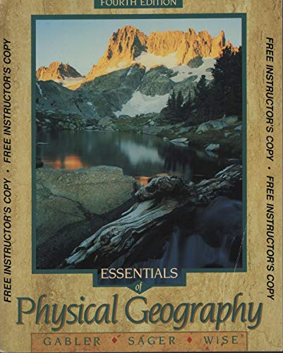 Essentials of Physical Geography 0030545684 Book Cover