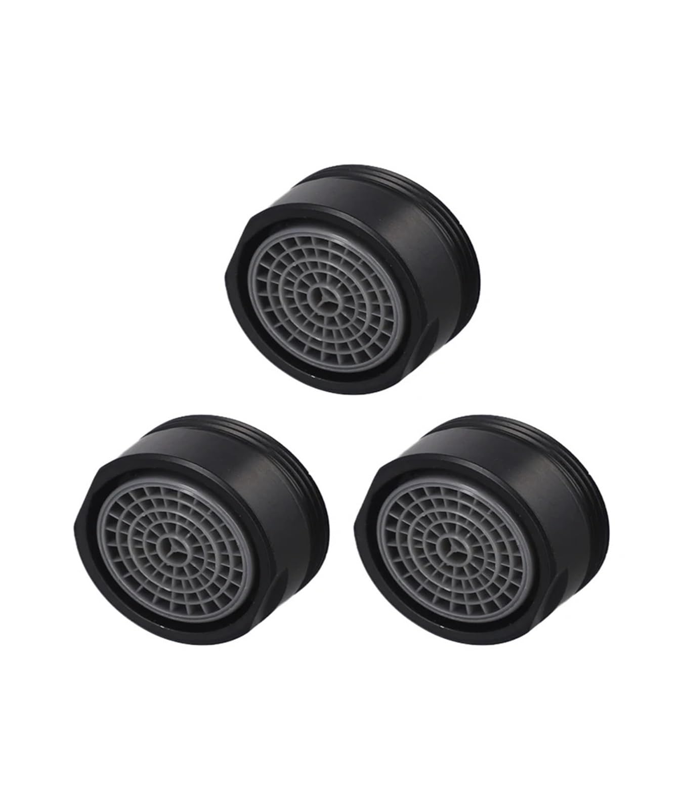 Bngdfdgh Men's 3Pcs Water Saving Faucet Tap Aerator Flow Restrictor Regulator For M24 Thread Bathroom Bubbler Filter Sprayer