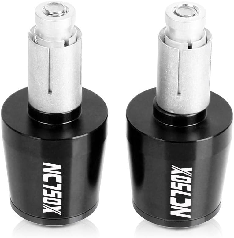 for Hon&da NC750X NC 750X 2014-2018 2019 2020 2021 2022 2023 7/8" 22MM Handle Bar Ends Motorcycle Handlebar Grips End Cap Anti Vibration Motorcycle Component