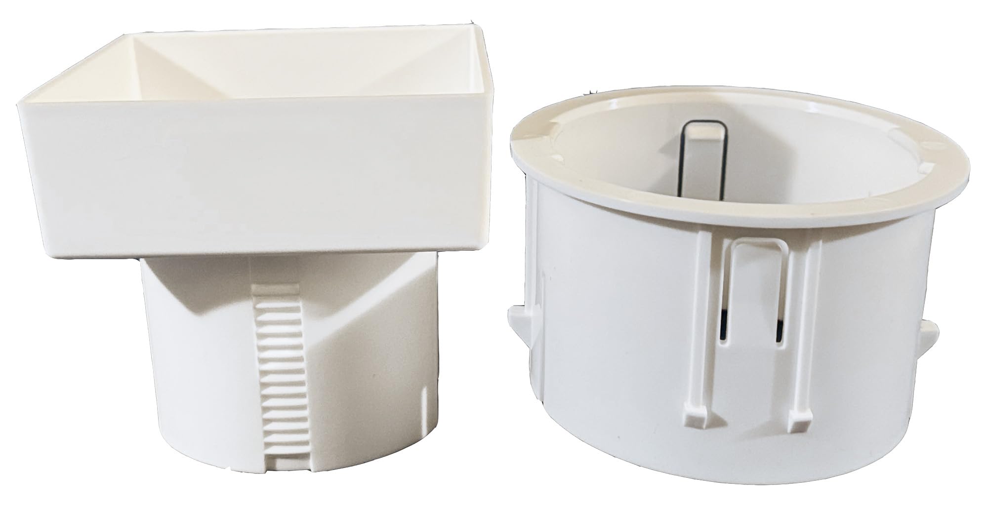 6x4x4 Downspout Adapter (White)