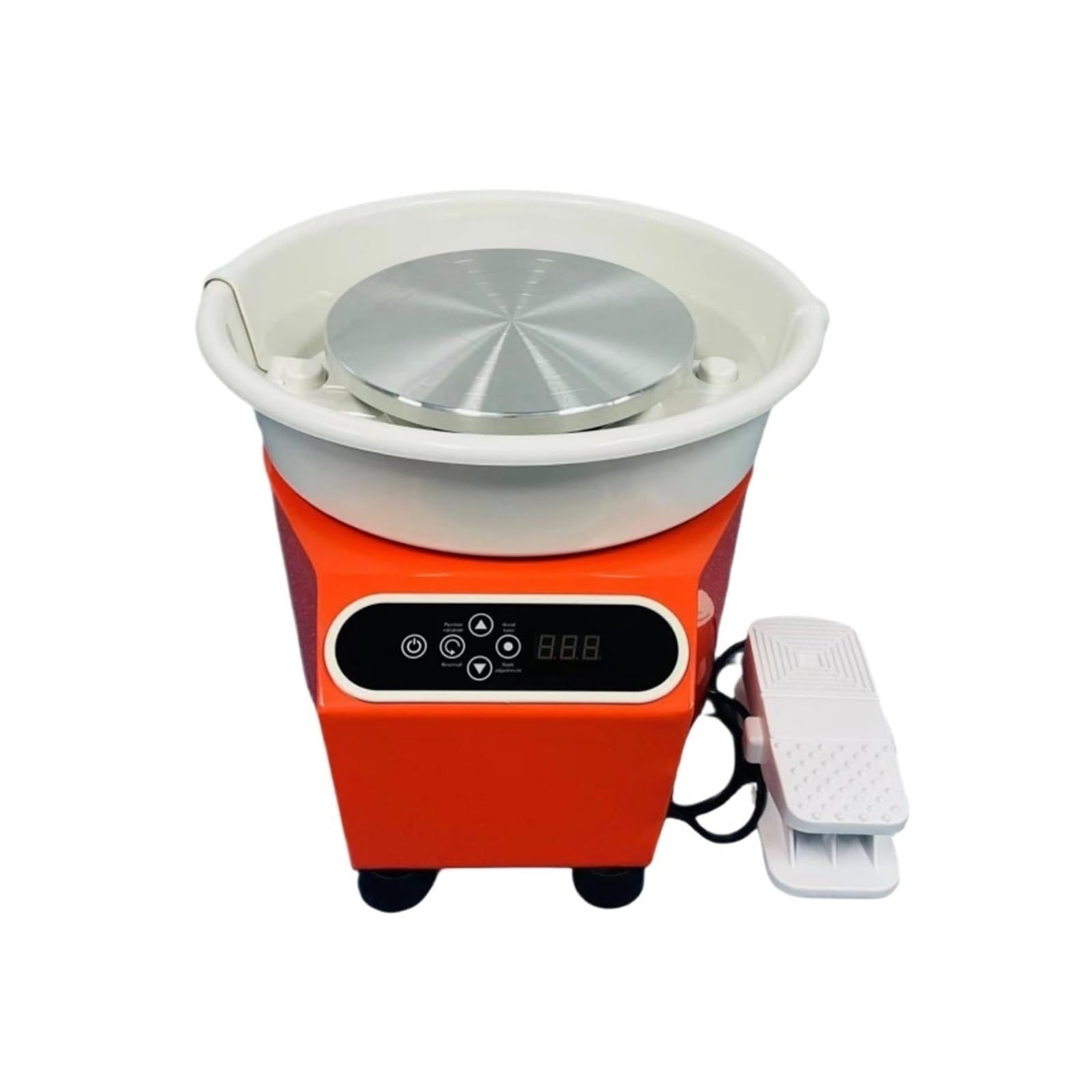 Wyświetlacz dotykowy LCD elektryczne koło garncarskie ceramiczna maszyna do formowania glina 350 W DIY rzeźbienie dla początkujących rzemiosło artystyczne łatwe wszechstronne zastosowanie