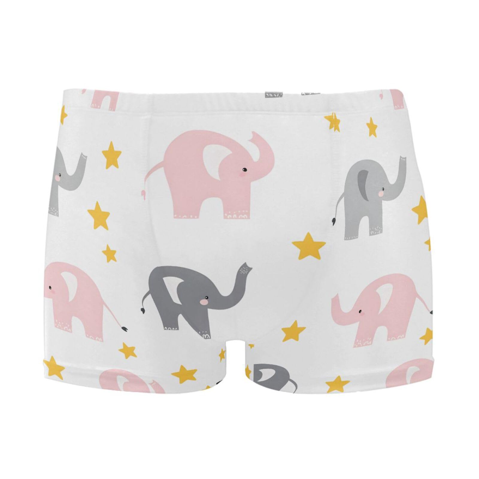 Mens Swimwear Cute Elephant Star Short Swim Trunks Square Lg Swimsuit Bathing Suits for Men L 202b8332