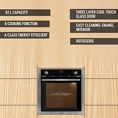 Faber 80 L Convection Microwave Oven (FBIO 80L 8F, Black)