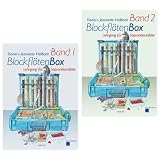 Blockflötenbox Band 1 und 2 | mit Online-Audio | Daniel Hellbach | Acanthus Music | Unterrichtsunterstufe 7–8 Jahre für Sopranblockflöte | ACM254 + ACM256 | Blockflöten Box | Starterset