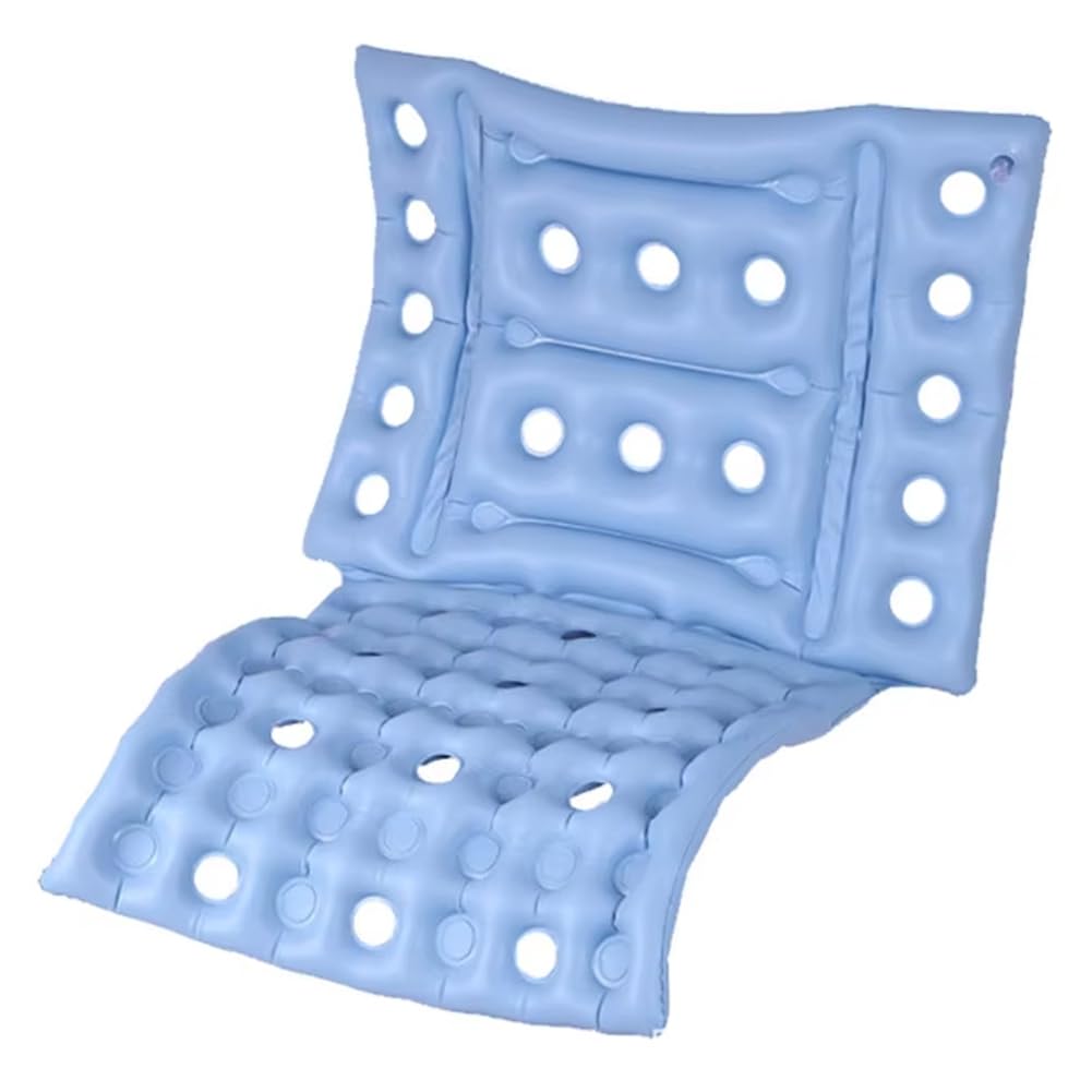 Jnchdghwa Pressure Relief Inflatable Seat Cushion for Travel Lounge Chair/Wheelchair Pain Relief Buttock Support Cushion Sore