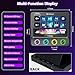 Sehawei N4 Pro Macro Pad,10-Key LCD Shortcut Keyboard with 4 RGB Knobs & TouchBar – Programmable Streaming Controller Deck for OBS, YouTube, Gaming & Office (PC/Mac, USB-C)