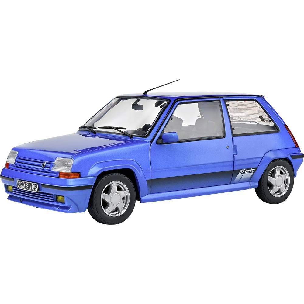 Amazon.com: Solido 1:18 Renault 5 GT Turbo MK2 Blue : Arts, Crafts