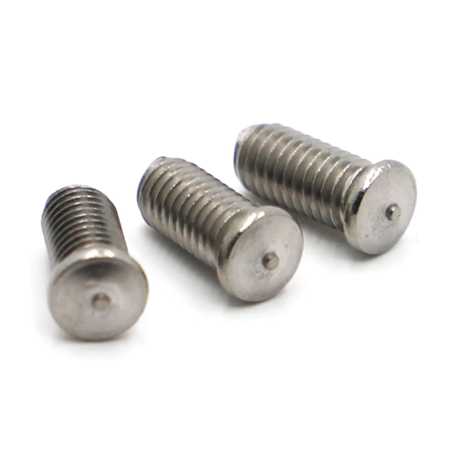 Spot Welding Screws, 10/50pcs 304 Stainless Steel Welding Screws M3 M4 M5 M6 M8 Spot Studs Screw(10mm,M3 50pcs)