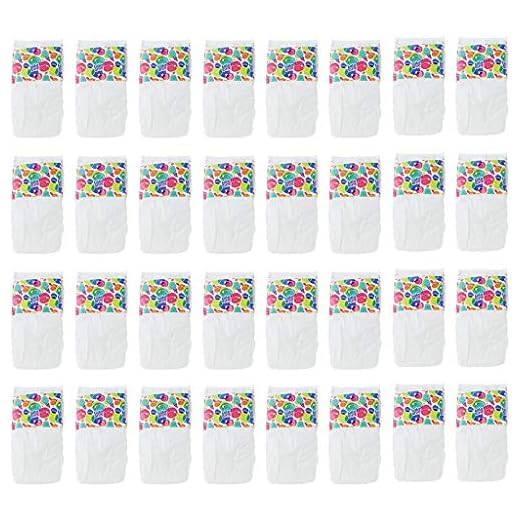 Baby Alive Diapers Refill Pack, For Baby Alive Baby Dolls, 32 Diapers, Ages 3 and up (Amazon Exclusive)