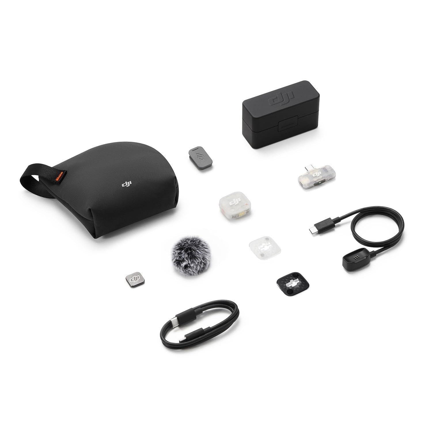 DJI Mic Mini 2S (1TX + 1RX Mobile + Case), AI Noise Reduction