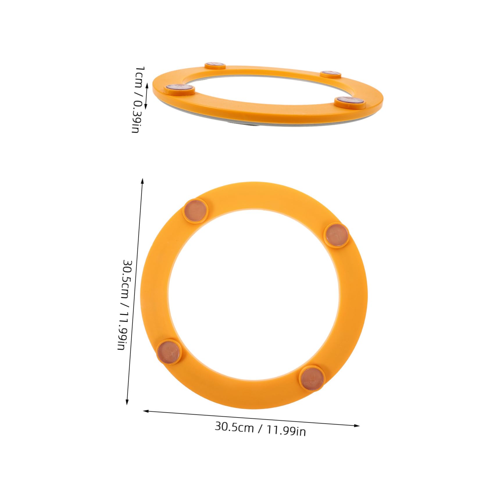 SOLUSTRE Sturdy Material Dining Table Turntable Base Rotating Turntable Smooth Rotation