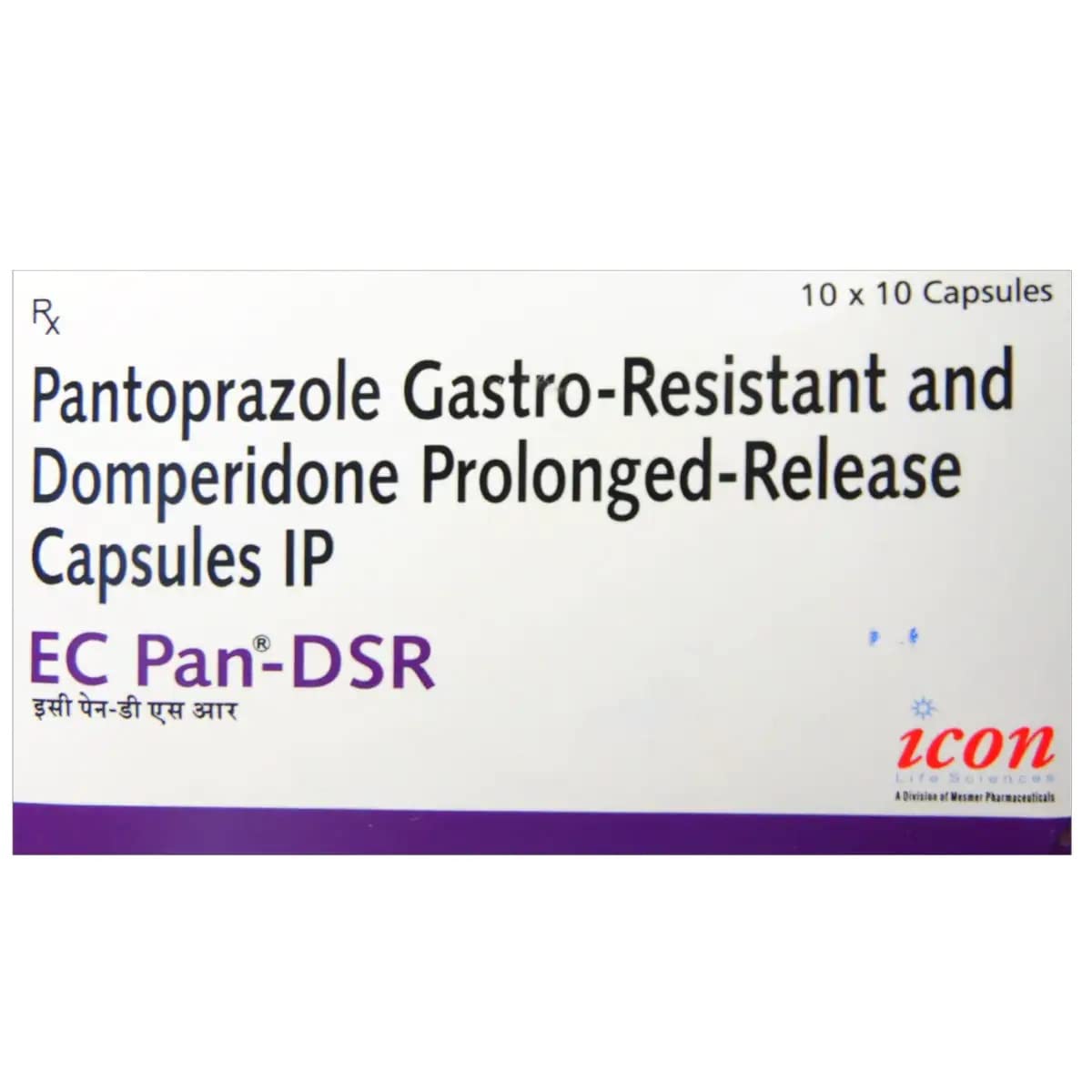 Ec Pan-D Sr 40 mg /30 - Strip of 10 Capsules