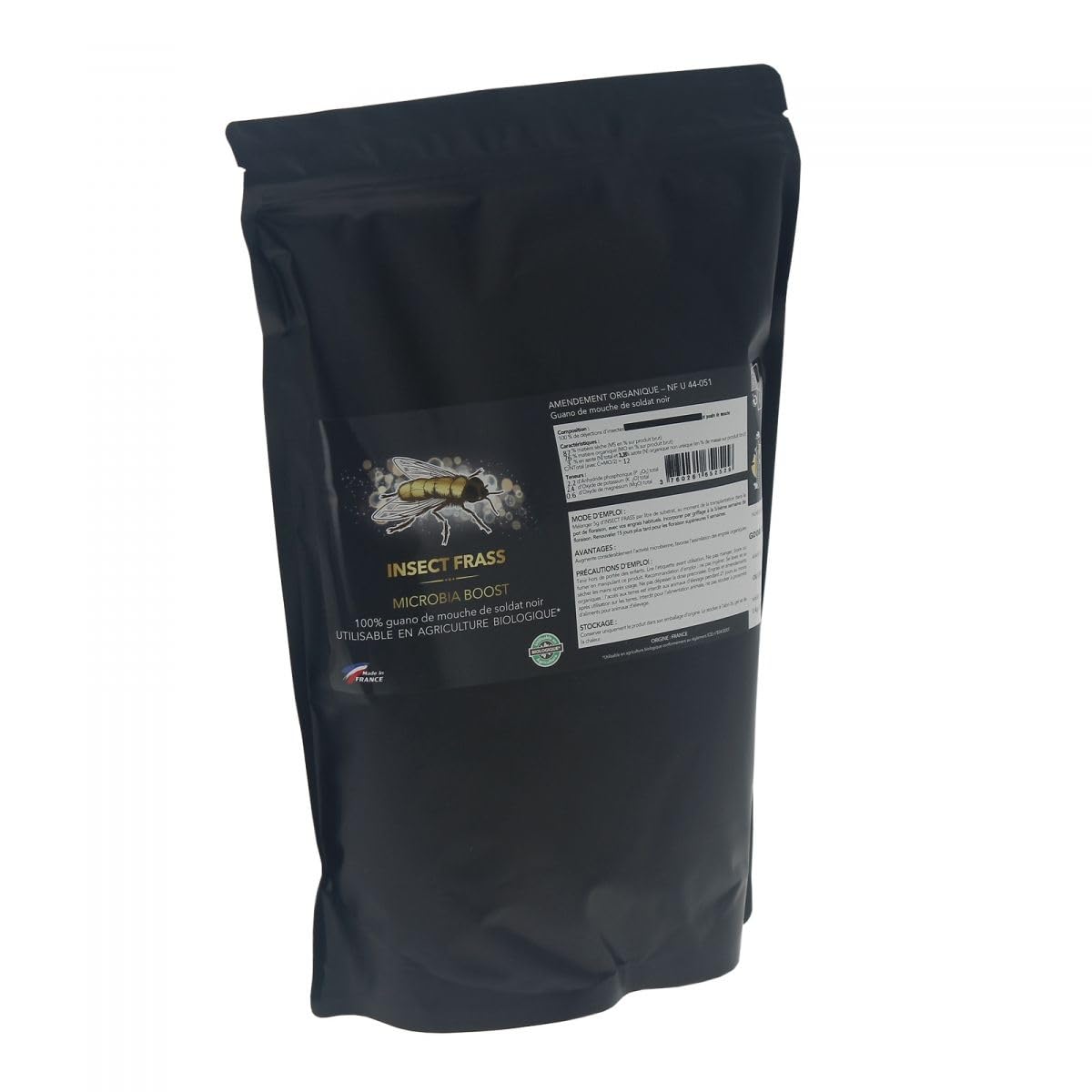 INSECT FRASS - Guano d'insectes en sachet de 1 kilo - Guano Diffusion
