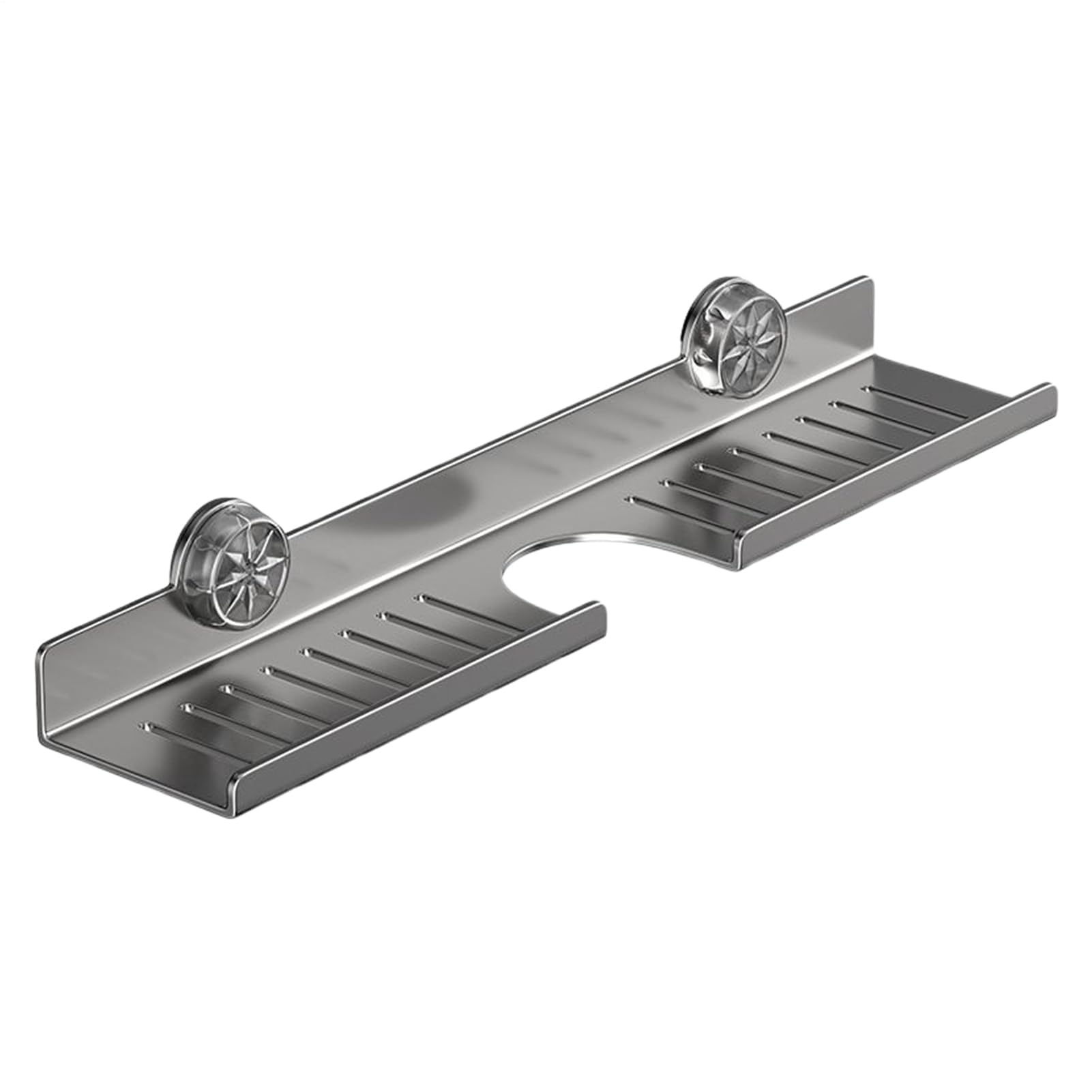 Soporte para grifo de cocina montado en la pared, bandeja de goteo de acero al carbono para fregadero, sin taladro, instalación para encimera, estante de fregadero que ahorra espacio