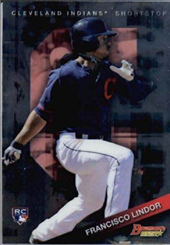2015 Bowman's Best #3 Francisco Lindor Baseball Rookie Card