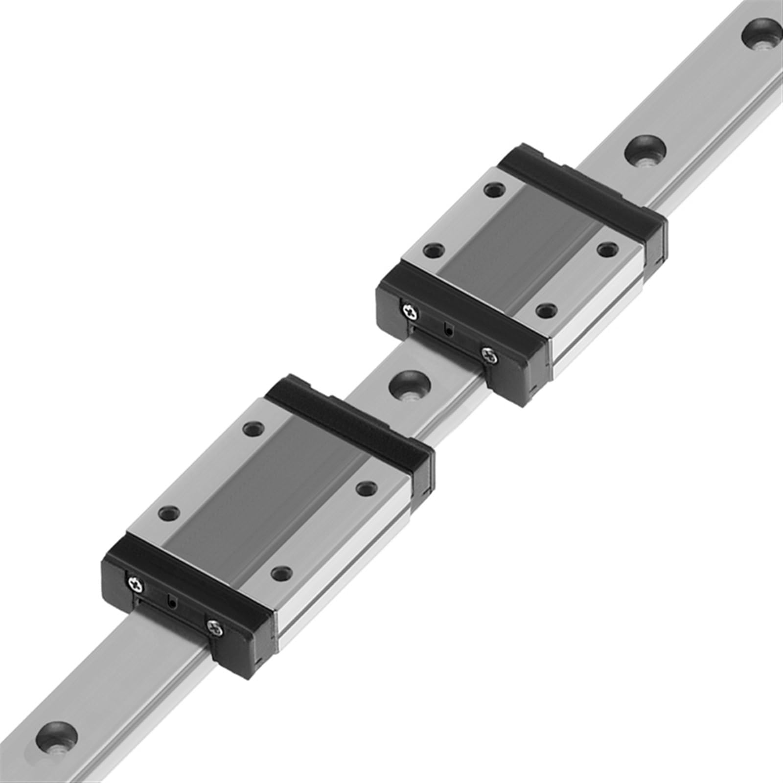 Rail linéaire CNC 1pc MGN9 Guide de Rail linéaire 150mm300mm 350mm 400mm 450mm 500mm MGN9 guidage linéaire avec bloc coulissant MGN9C ou MGN9H(MGN9C,150mm)