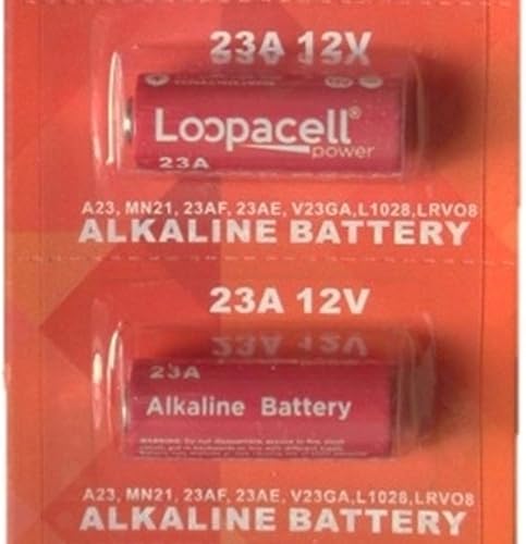Miniatura 2 de LOOPACELL 2 baterías alcalinas A23 GP23AE 2123 23A 23GA MN21 GP23 23AE 12v