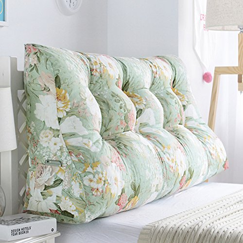 TGVBFG Filled Triangular Wedge Pillow Cushion Bolster Support Reading Backrest Cushion Upholstered Headboard Lumbar Pad Pain Back for Full Bed Sofa Daybed-p 180cm(71inch)